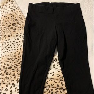 torrid cropped black leggings